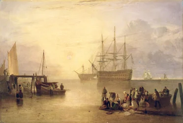 El Sol Saliente a través del Vapor, c.1809